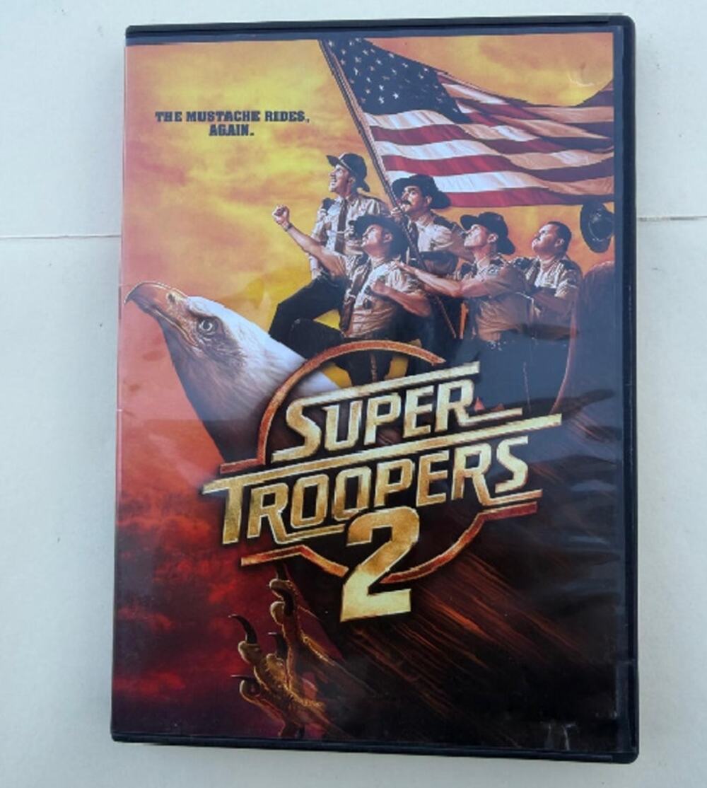Super Troopers 2 DVD 2018 Comedy Jay Chandrasekhar 20th Century Fox
